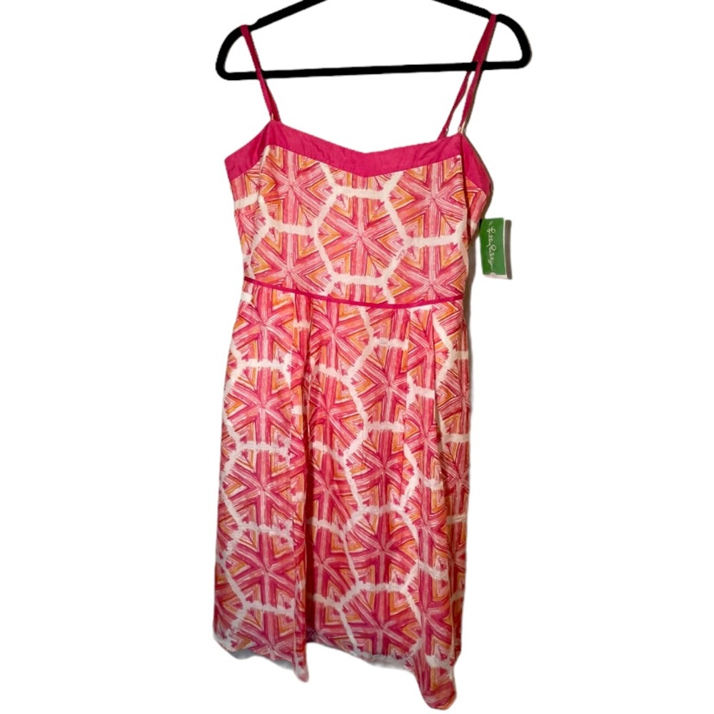 Lilly Pulitzer DANNI Dress Printed Lawn Size 6 NWT